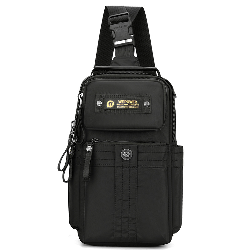 WEPOWER nueva bolsa de pecho de viaje al aire libre, mochila de hombro casual multifuncional, mochila de hombro ligera