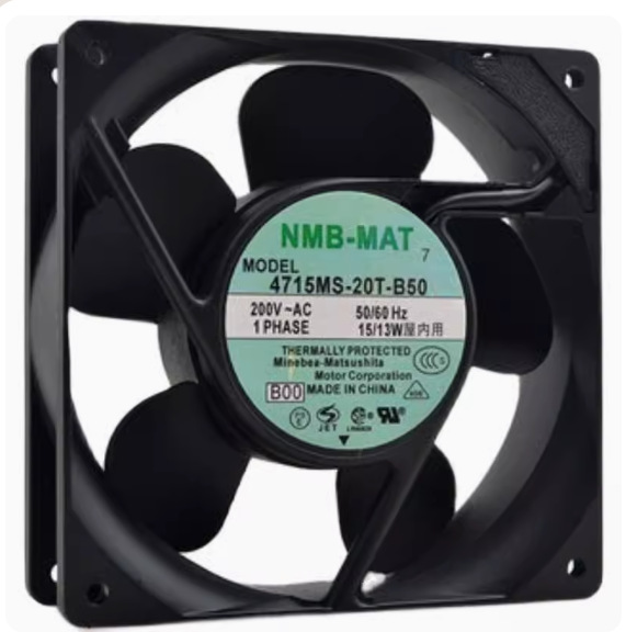 原装进口NMB 4715MS-20T-B50 200V 14/15W 12038 12CM交流风机