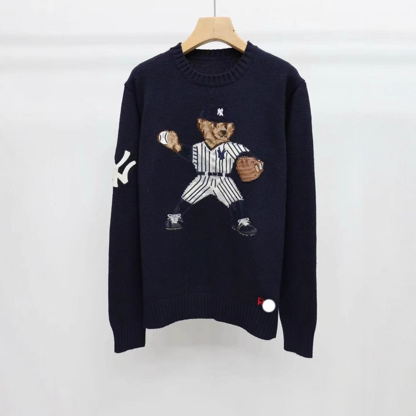 Scan Code for High-Quality Autumn and Winter R~L New Heavy-Duty Cartoon Round Neck Age-Reducing Versatile Women's Wool Sweater