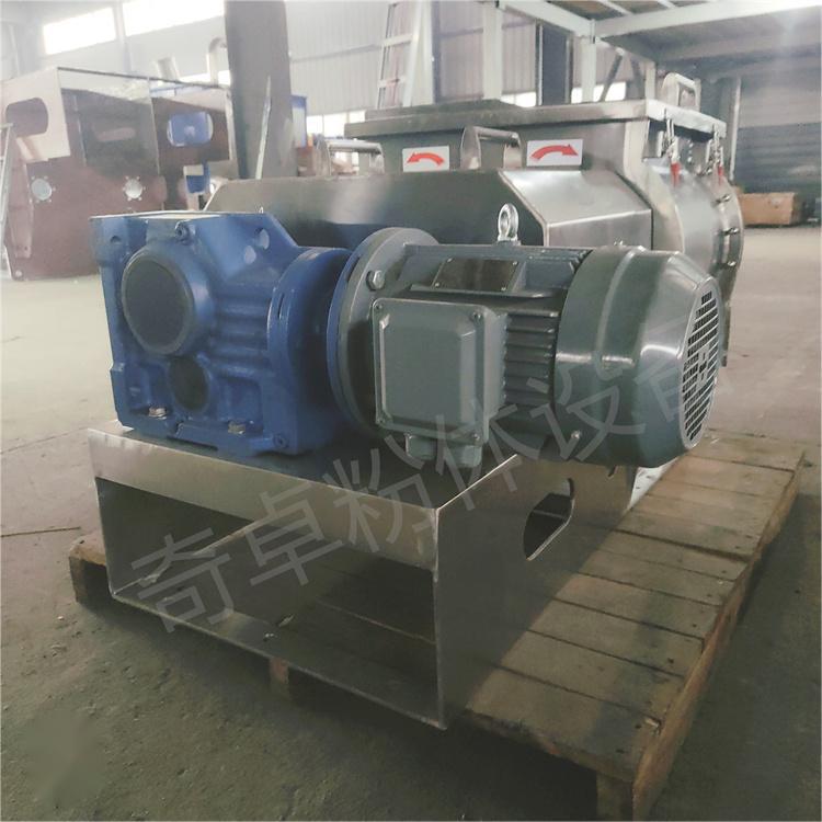 饲料搅拌机要选（奇卓粉体设备）全自动卧式螺带混合机