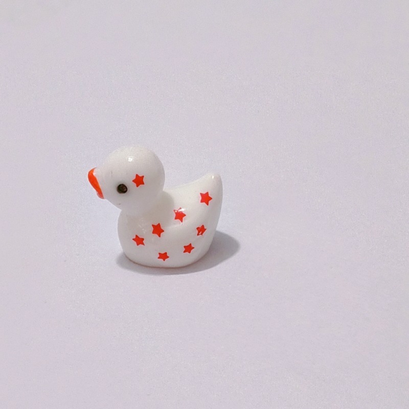 国境を越えた新製品独立記念日旗星アヒル DIY 装飾アクセサリーカエデの葉アヒル樹脂小さな装飾品|undefined