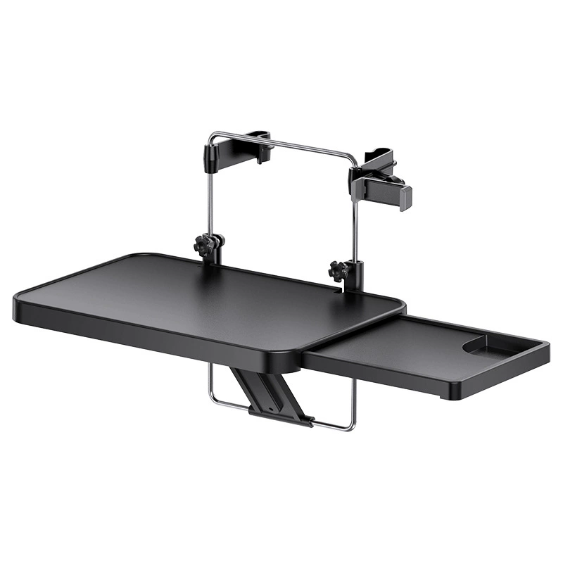 Folding laptop for car, tubing