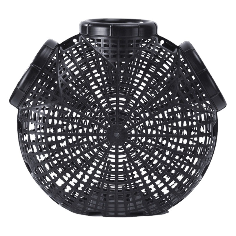 Nueva jaula de cangrejo amarillo invertida barba jaula de pesca peces Loach jaula de camarón jaula de captura de peces cesta de peces captura de peces artefacto jaula de red de tierra