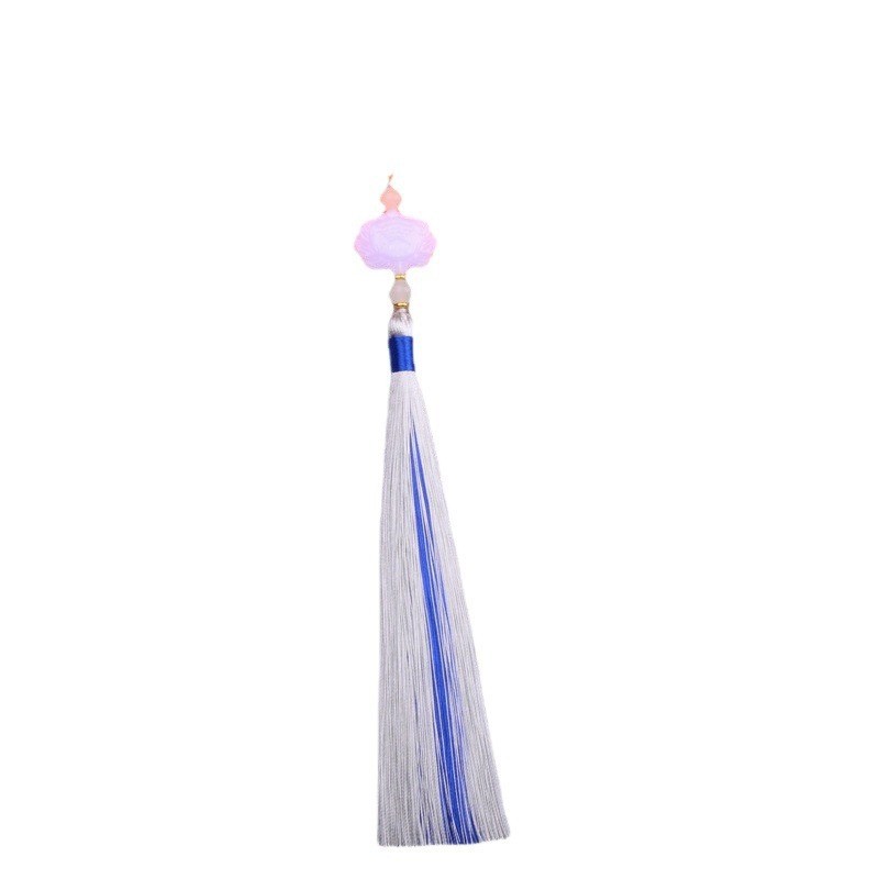 Two-color Chinese Hanfu with tassels