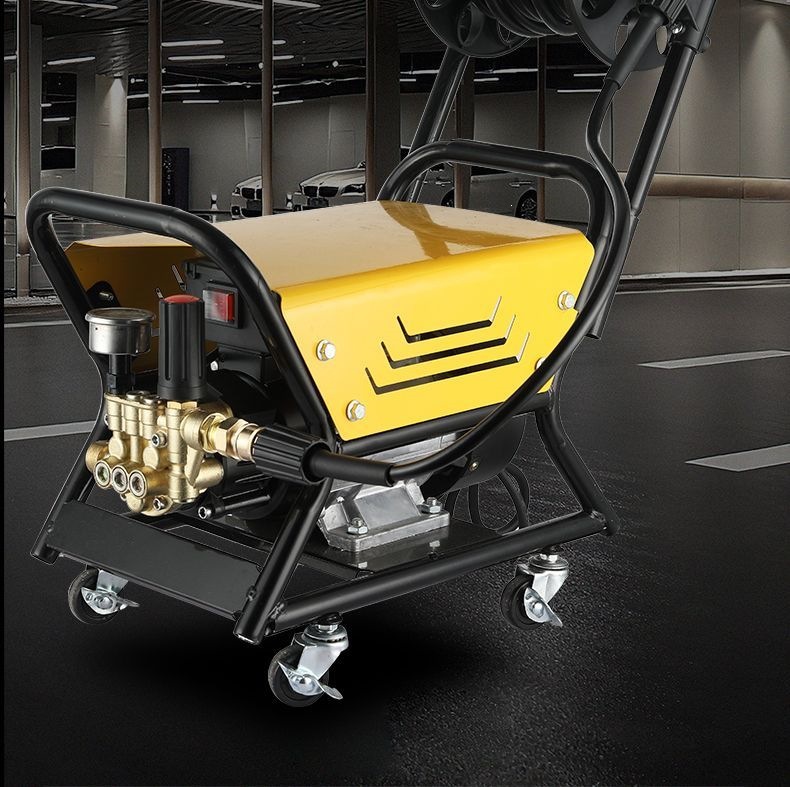 Menghu Black Cat Pressure Washer 220V Household High-Power Automatic Adjustable Pressure Car Washer