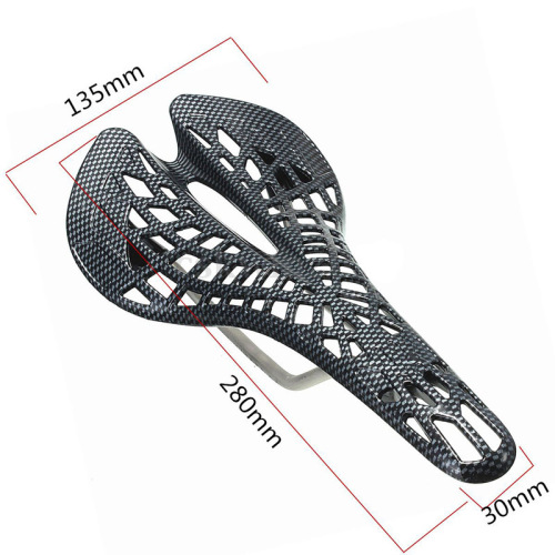 Bicycle Saddle Carbon Fiber Saddle Cycling Cushion Spider Saddle Breathable and Comfortable Saddle Cycling