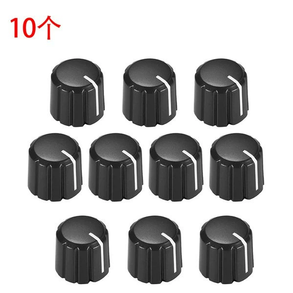 Производитель A06 двухцветный пластиковый поворотный колпачок 10 шт/пакет WTH148 потенциометр усилителя регулятора громкости