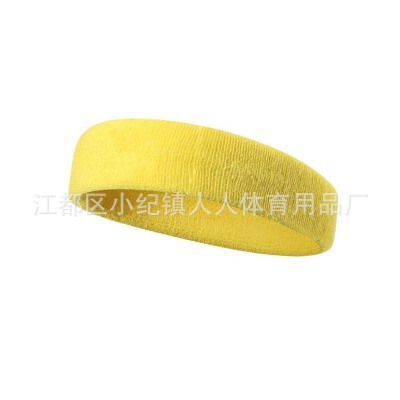 Deportes al aire libre absorbente de sudor toalla diadema banda para el cabello hombres y mujeres moda fitness yoga pañuelo diadema LOGO