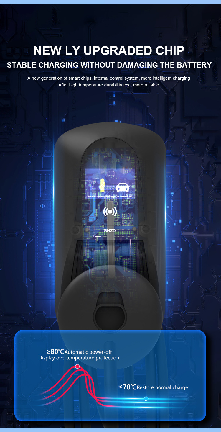 American Standard Ccs1 New Energy 11.5Kw Car Home Charging Pile Electric Charger Can Be Customized for Fast Charging and Flash Charging
