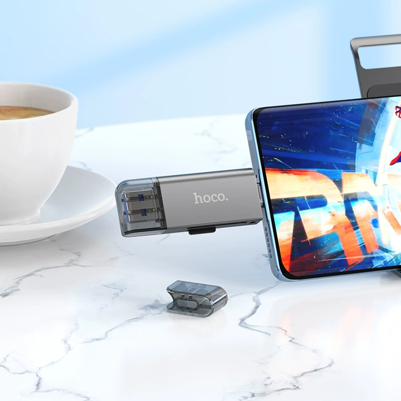 HOCO HB39 USB/Type-C 3.0 высокоскоростной кардридер