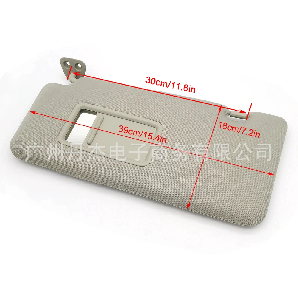 Suitable for Nissan Tiida 2005-2010 interior front windshield panel car left sun visor