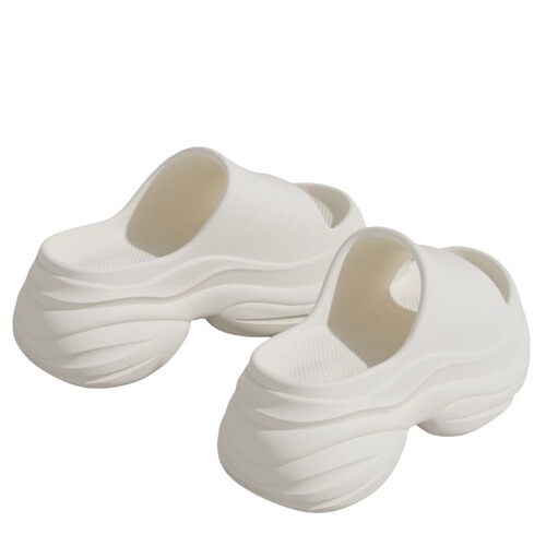 High-Heeled Slides for Women, Summer Outerwear, One-Sided Slides for Women, New Thick Sole EVA Slides, Soft Sole Home Cooling Slides