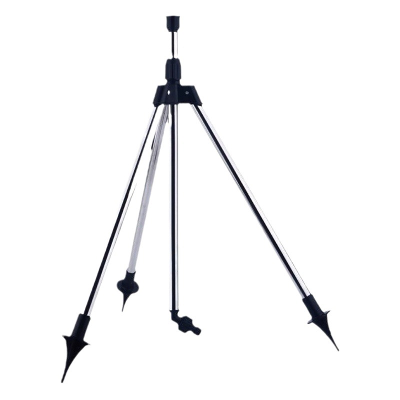 Soporte de acero inoxidable rociador giratorio automático rociador de riego de 360 grados jardín agrícola jardín césped riego