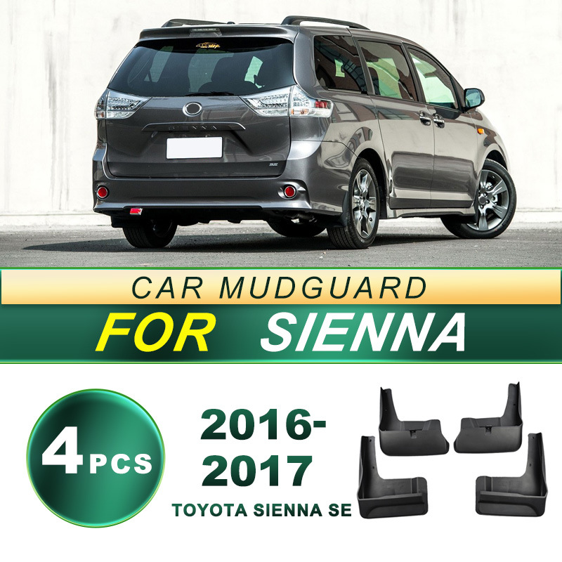 Aplicable para 16 - 17 Toyota Senna Sienna SE2016 neumáticos para el fender de goma blando piezas de modificación de barro