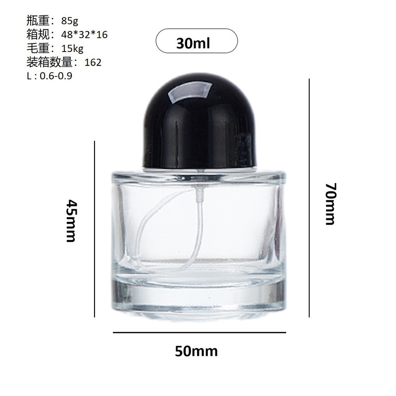 バヨネットガラス香水分注ボトル現物無人区ガラス香水スプレーボトル30ml 50ml 100ml空ボトル|undefined