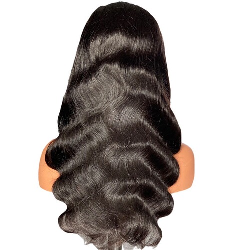 Promotion 180 Density Front Lace Human Hair Wig Xuchang Full Headset