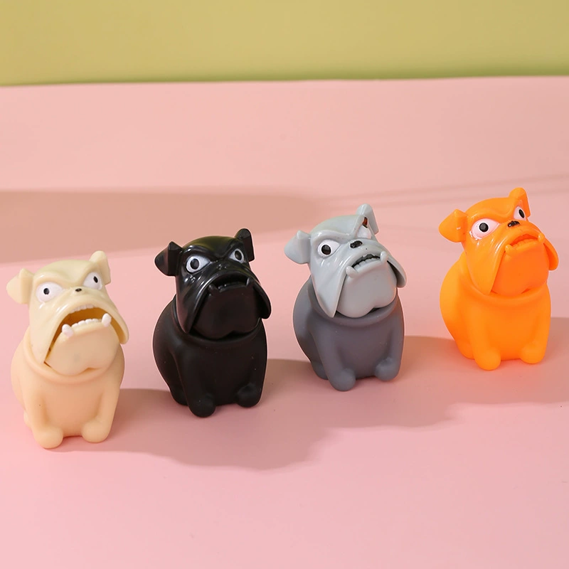 Взрывная новая странная сжатая телескопическая голова собаки щепотка