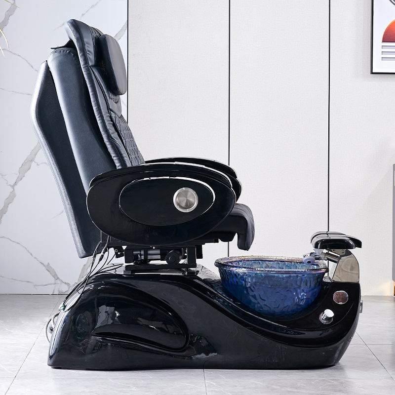 Sofá de uñas baño de pies eléctrico masaje de pies reclinable pestañas belleza pie salón de belleza masaje especial ceja tatuaje Silla de lavado de pies
