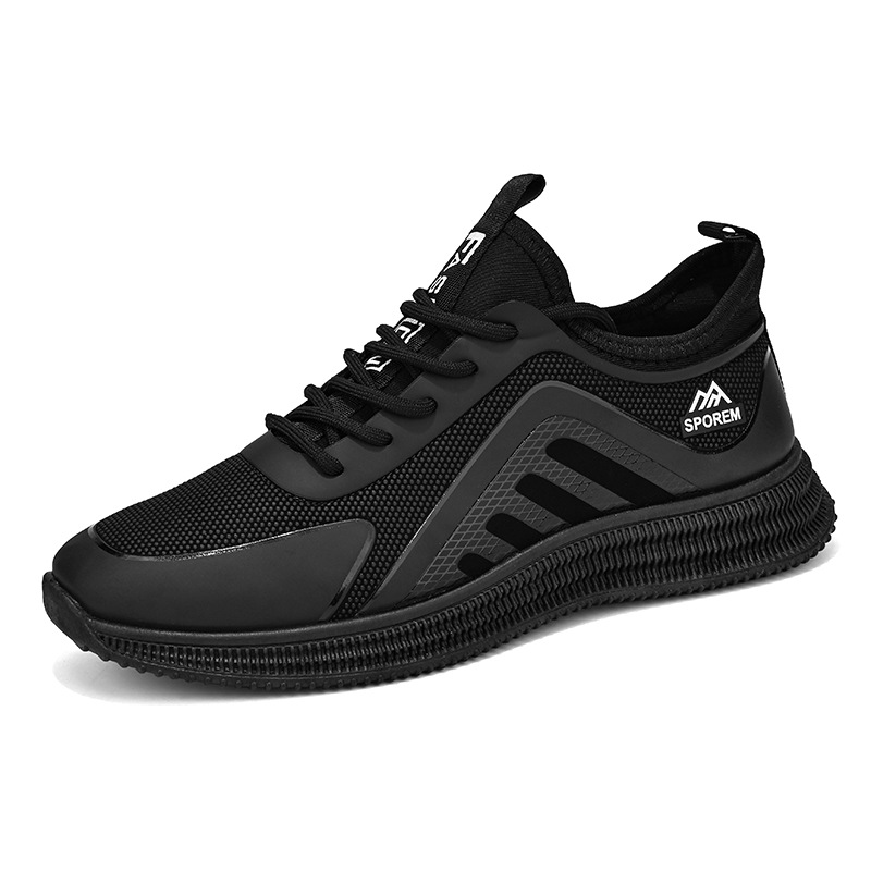 Zapatos de hombre Primavera y otoño nueva zapatilla de superficie de cuero 2023 zapatos casuales de hombre coreano transpirable de moda Zapatos a juego zapatos de hombre