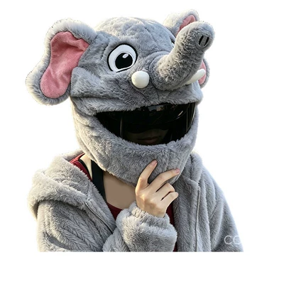 Plush Helmet Cover, Motorbike: Motosiklet dəbilqələri