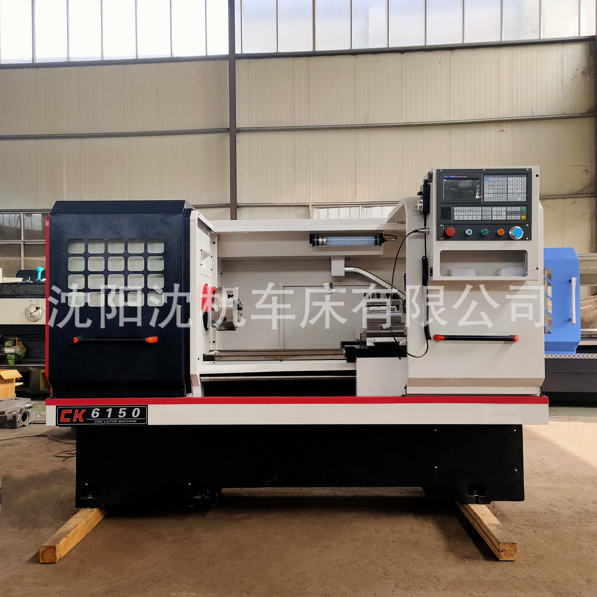 沈阳实体厂家CK6150*1000数控车床导轨宽重切削无极变速