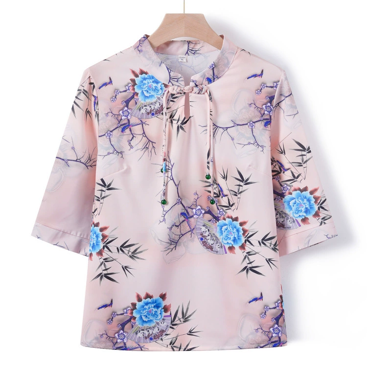 2024 Весна Лето Мода для пожилых людей среднего и пожилого возраста