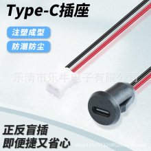Type-C��ˮĸ��ע�zֱ�����^����ʽtypec2P/4P��늿�USB�B����usb