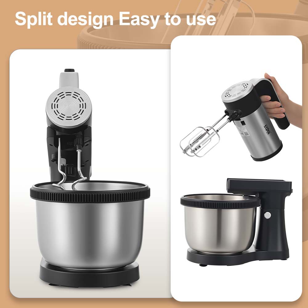 Winningstar crema de huevos para hornear y agitar multifunción con lavabo batidor de huevos de mano batidor de huevos eléctrico image 3