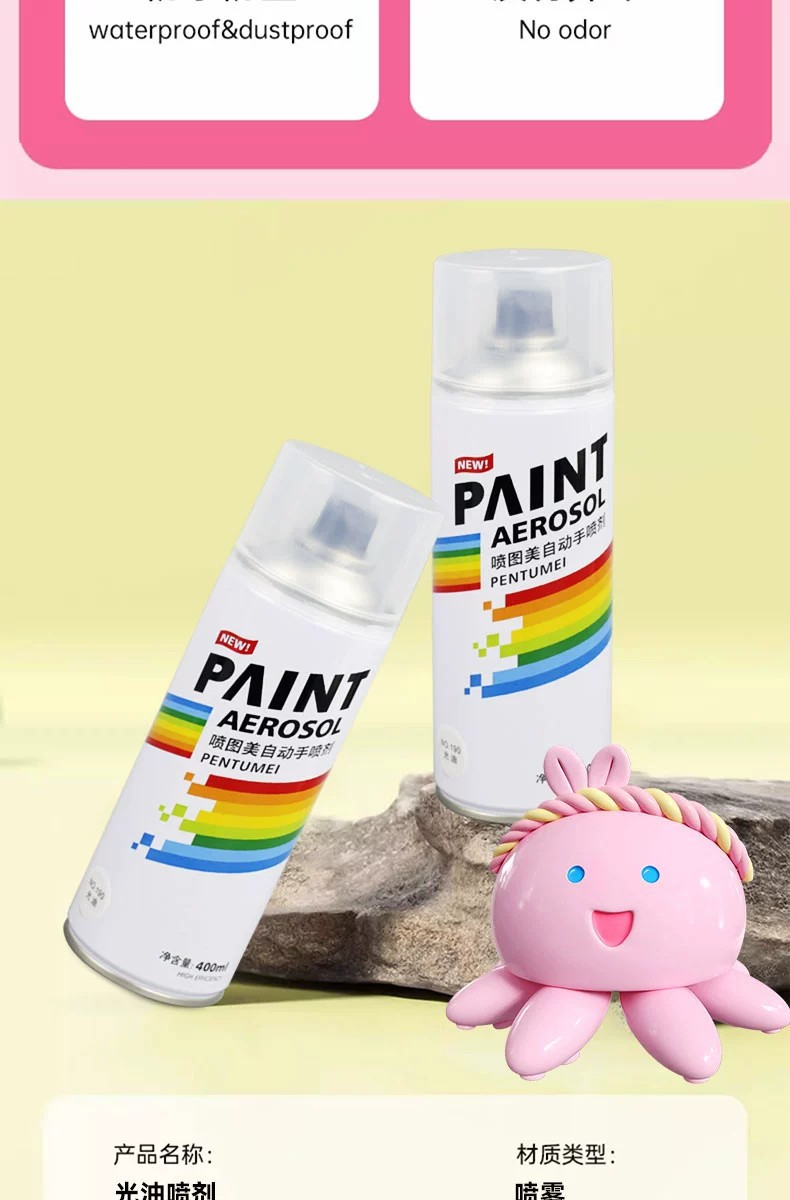 Glossy Varnish, Ultra-Light Clay Model Figurine, Handmade Varnish, Soft Clay Sealing Glaze, Color-Preserving Transparent Lacquer