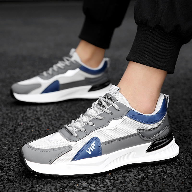 Zapatillas deportivas para hombre 2026, modernas, casuales, de alta gama, versátiles, transpirables, de malla, para caminar