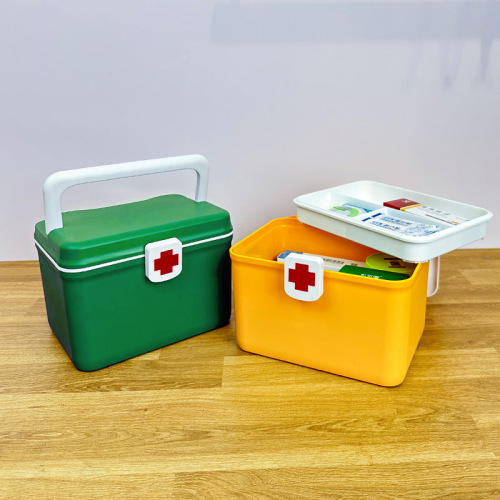 Medicine box household medical box large capacity medicine storage box medical first aid box multi-layer medicine box one box