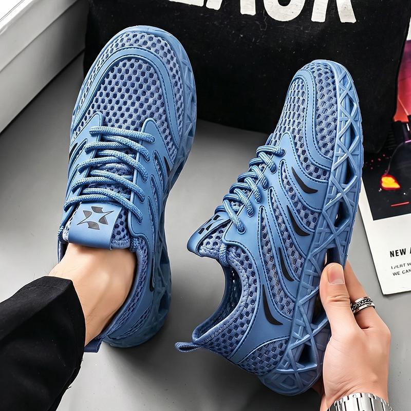Men's Personalized Summer Low-Top Trendy Versatile Mesh Shoes for Outdoor Casual Wear, Comfortable and Breathable Slip-On Shoes Men's Personalized Summer Low-Top Trendy Versatile Mesh Shoes for Outdoor Casual Wear, Comfortable and Breathable Slip-On Shoes