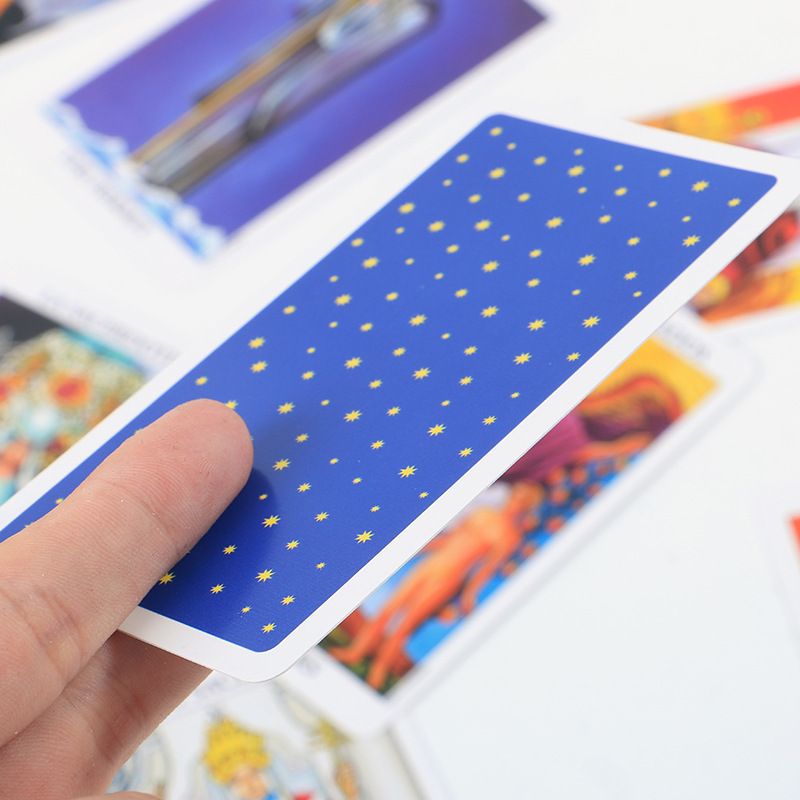 Rider Waite Tarot Karten Spanisch-englisch Spielkarten Set_voghion.com