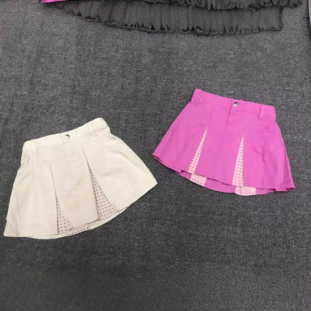 Поясная юбка из денима с льняной Cotton?