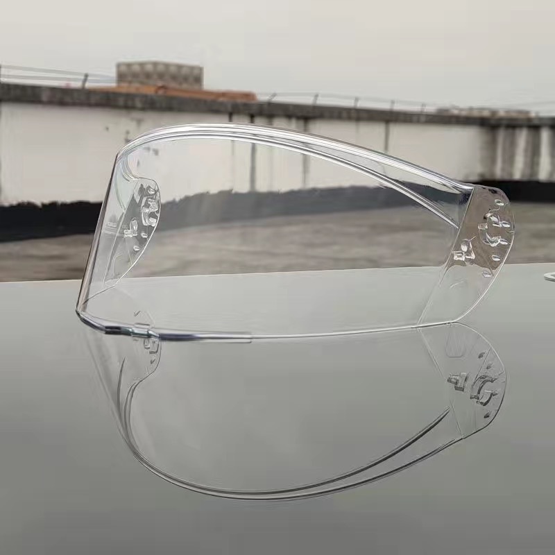 Espejo mágico colorido plateado marrón transparente de la lente del casco de ORZ 966