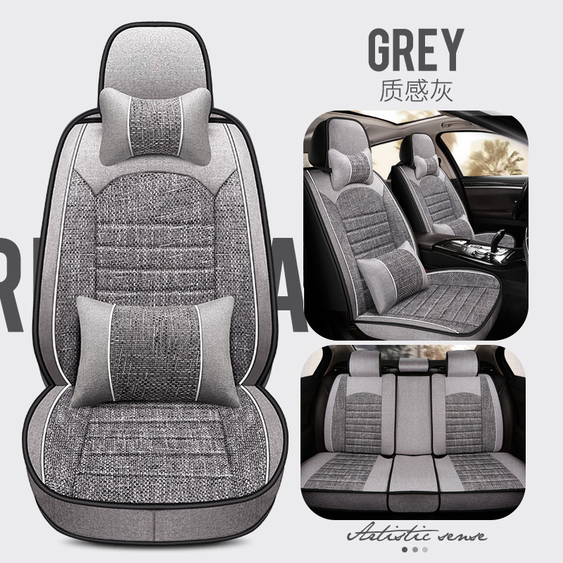 Seat cushion, seat cover, Universal Full Surround Seat - gray