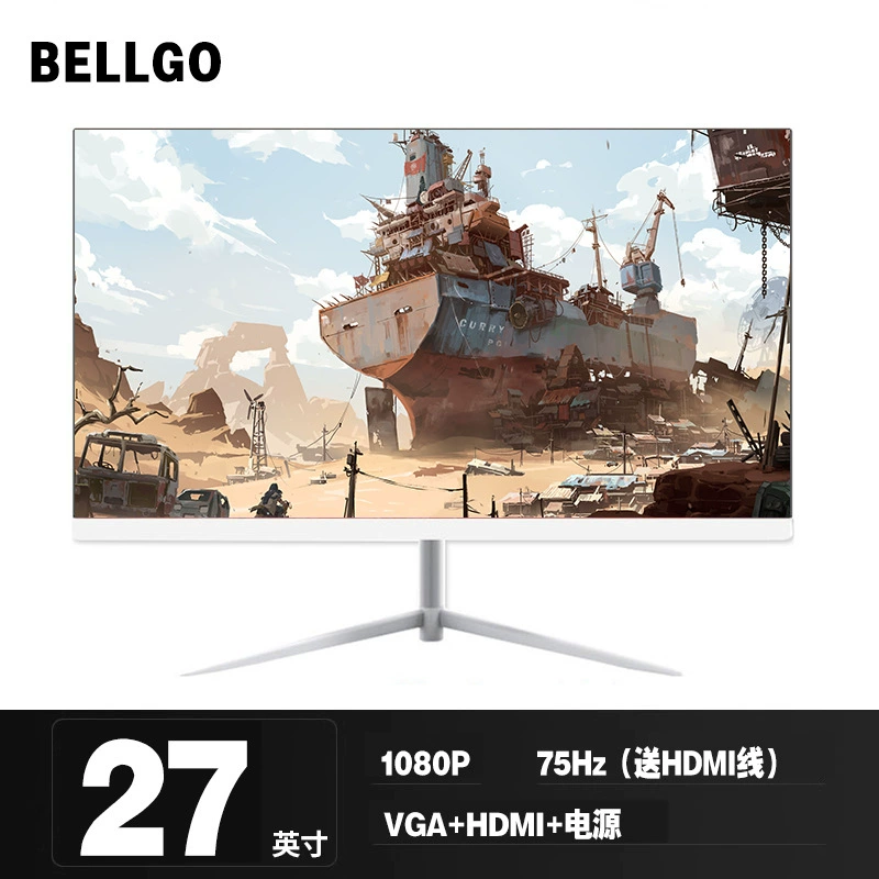 Игровой монитор 27 дюймов LCD, безрамочный экран, 1K/2K/4K, до 300 Гц