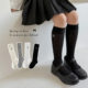 Children's socks wholesale spring and summer girls breathable mesh socks Korean embroidered bow student JK long tube calf socks
