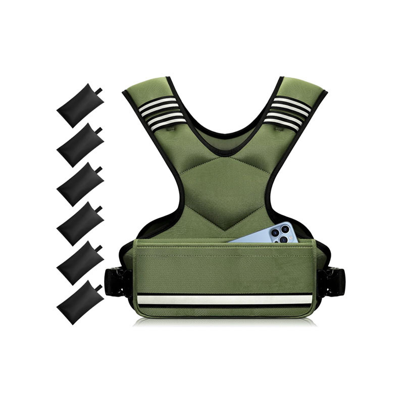 Nuevo chaleco de carga ajustable para hombres y mujeres corriendo al aire libre entrenamiento de acondicionamiento físico pesado chaqueta de arena artículos deportivos image 10