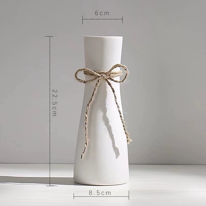 Ceramic fresh modern white decorations for living room, home decor