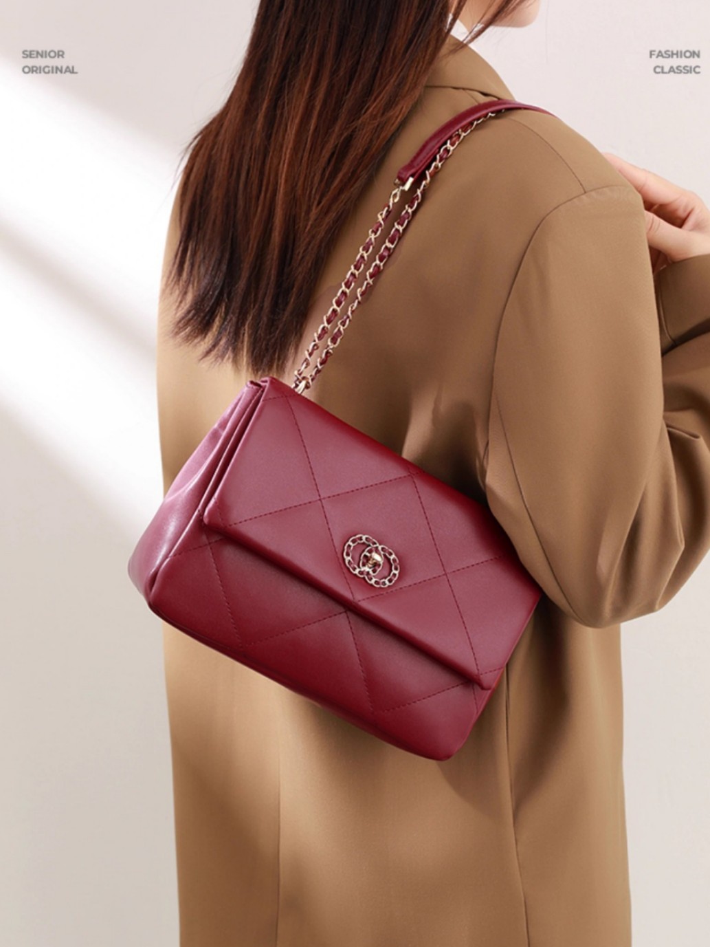 Hong Kong compra bolsos para mujer 2025 nuevo bolso de mensajero bolso de mujer de gran capacidad bolso de novia de boda de alta gama bolso de boda