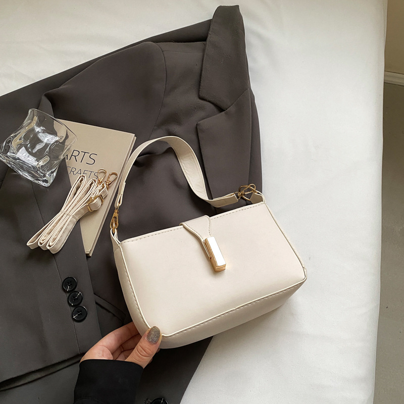 Textura viajero bolso de hombro para mujer mujer 2024 primavera nuevo estilo salvaje bolso de mensajero ins temperamento pequeño bolso cuadrado marea