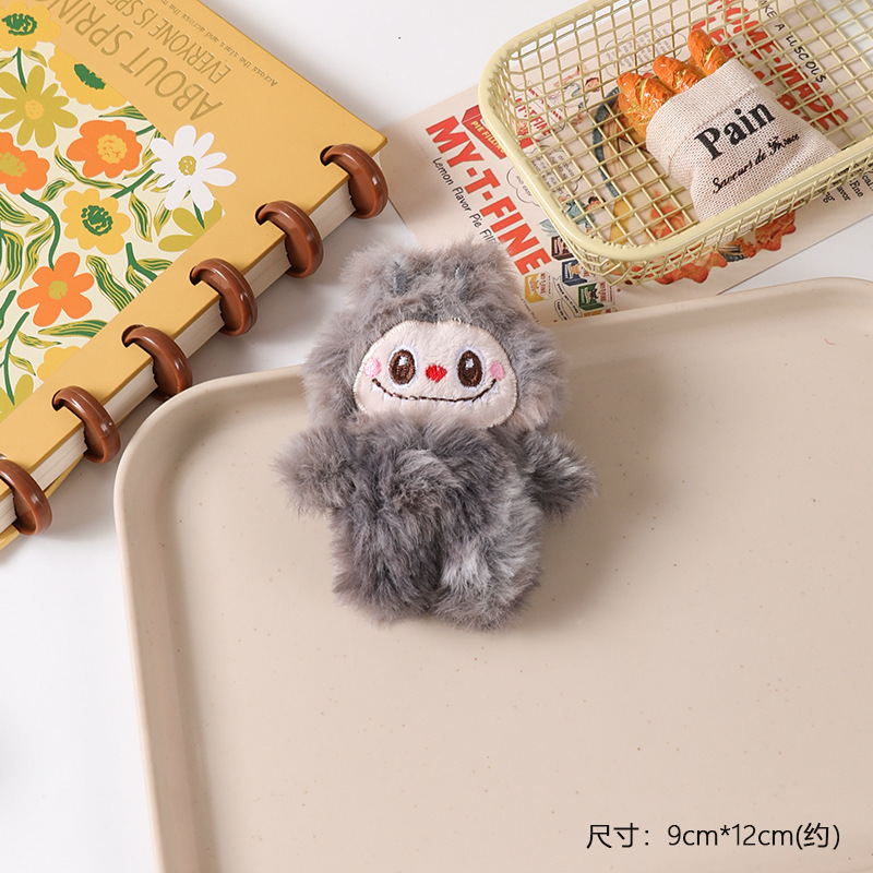 かわいいきしむぬいぐるみバニードールペンダント多用途トレンディなラブブ人形バッグキーホルダー卸売|undefined
