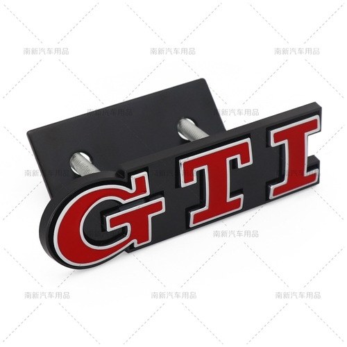 大众GTI中网标 适用于大众 POLO 高尔夫6 7代GTI车标  个性改装标