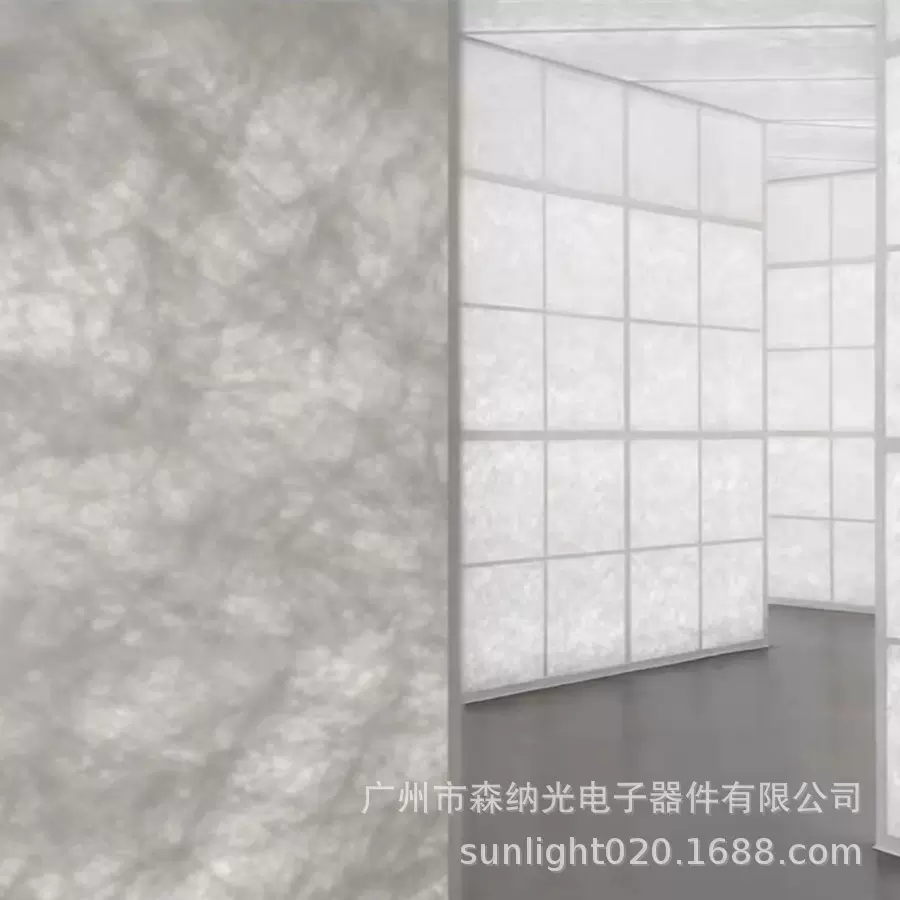 厂家定制杜邦纸发光背板可调光杜邦纸透光灯箱高亮超薄导光板背景