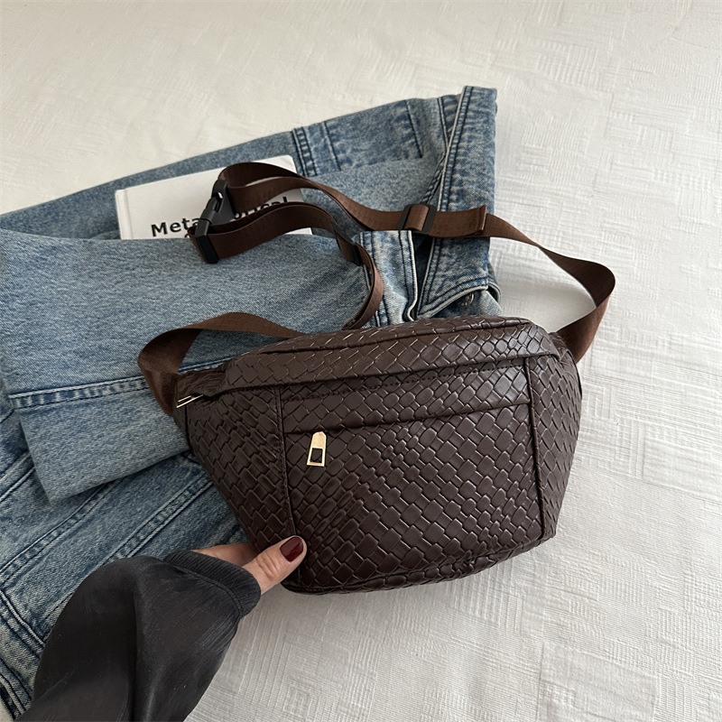 Bolso casual de color sólido popular de este año 2024 invierno nuevo estilo salvaje