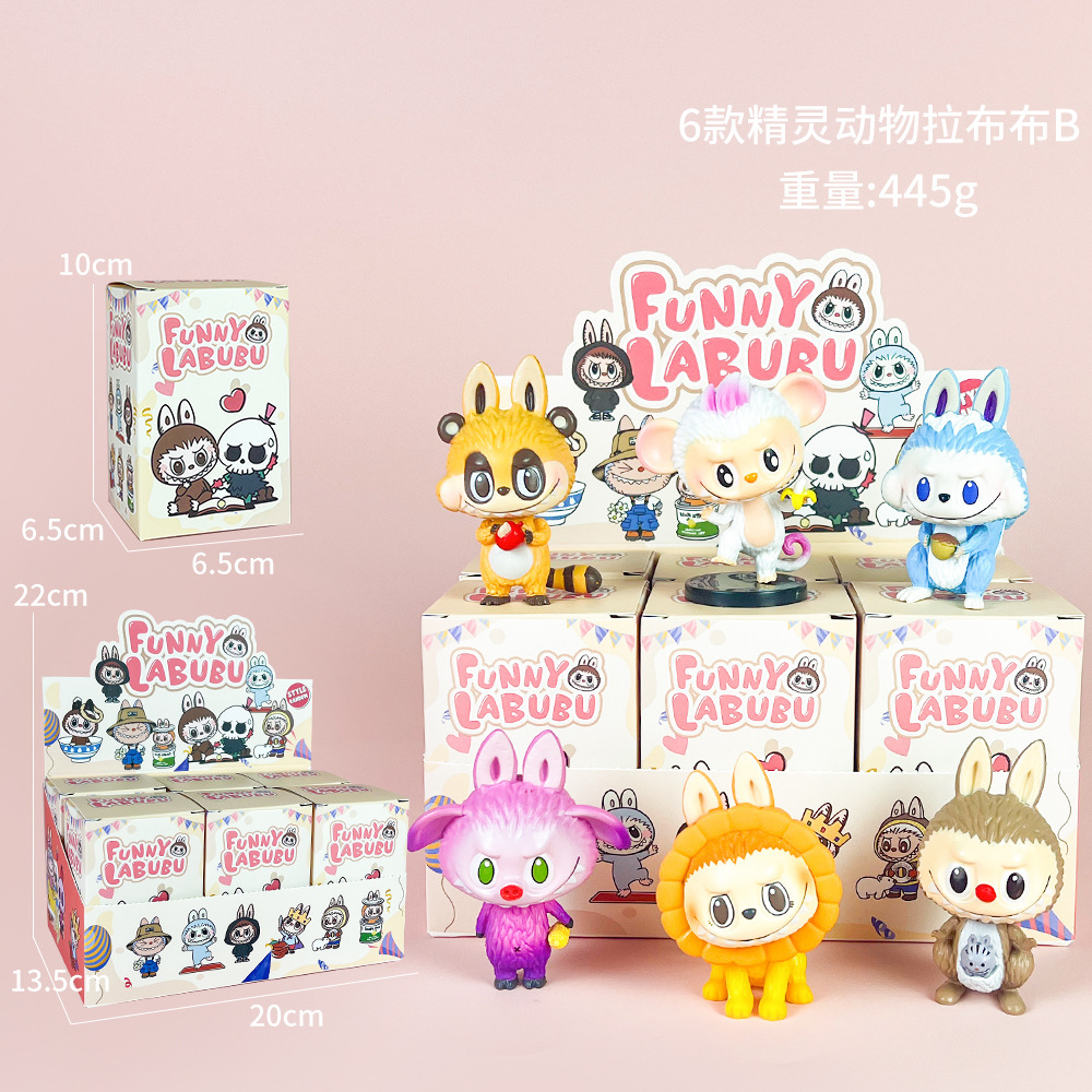 Figuras decorativas transfronterizas – adornos de coche o móvil, muñecos animados hechos a mano, venta por lotes