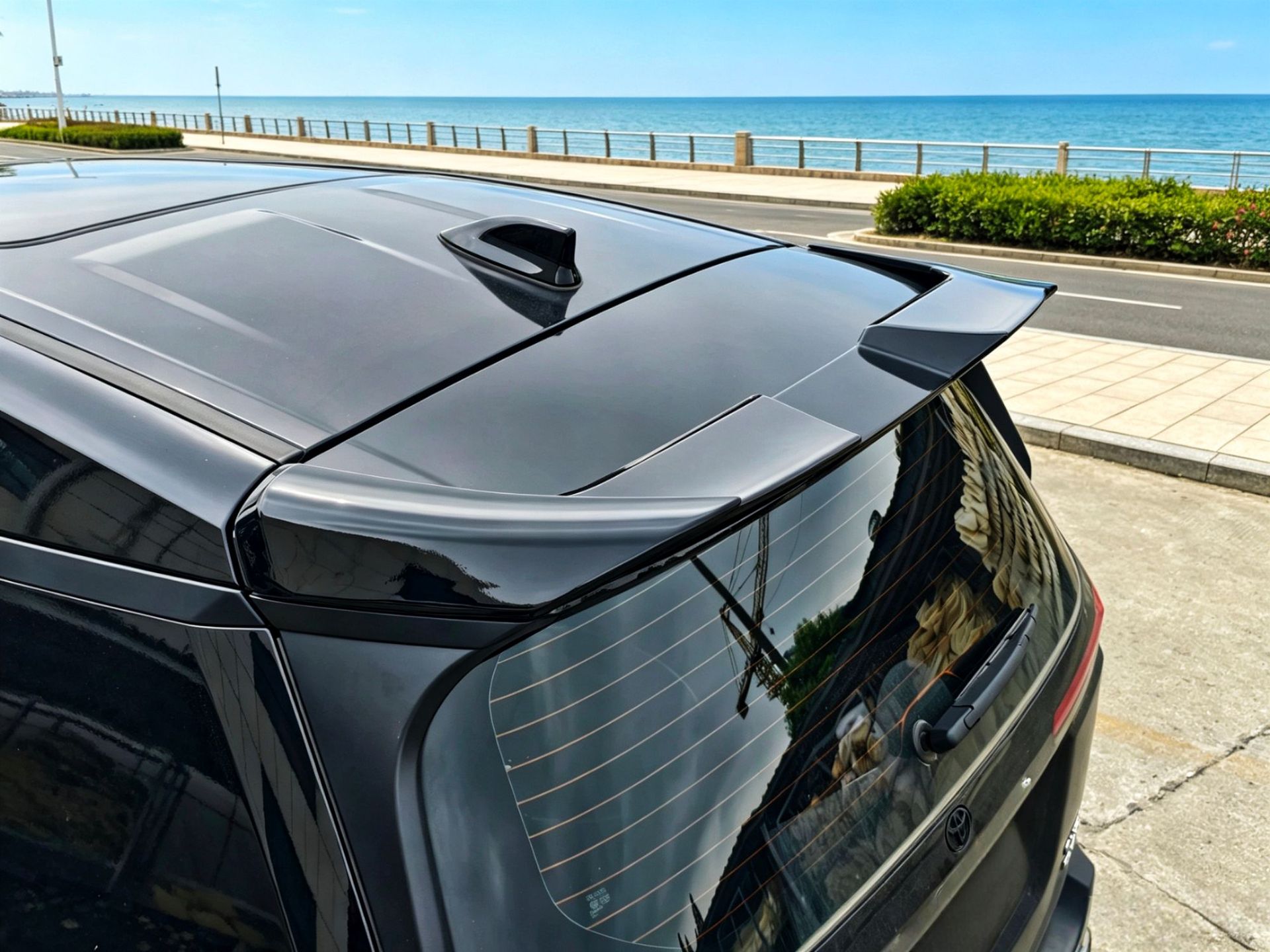 Suitable for 26 Models of Rav4, Rongfang, and Wildlander Modified Front Spoiler, Side Skirts, Rear Bumper, Roof Wing, Rear Diffuser, and Louvered Spoiler