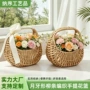 婚礼定制手提野餐花篮