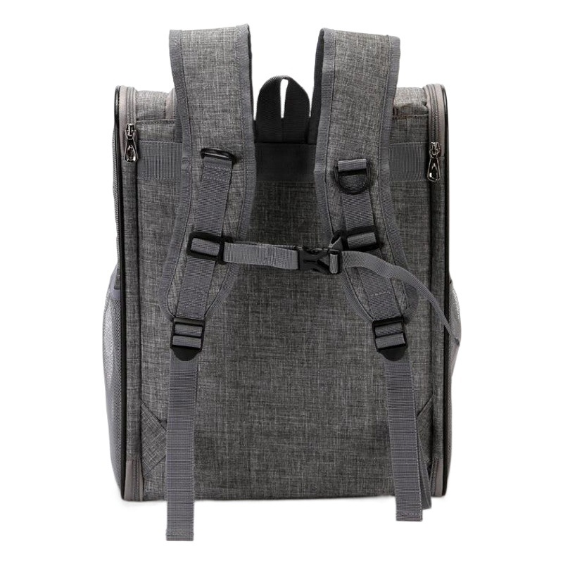 Caja de jaula de gato con claraboya llevar perro mochila llevar bolsa de mascota bolsa de transporte gato bolsa de espacio